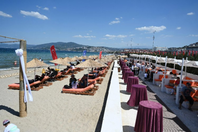 BURFAŞ Mudanya Plajı açıldı