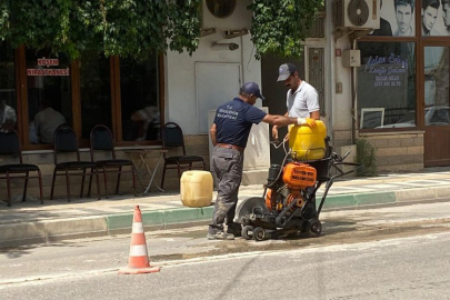 Yenişehir'de yol çalışmaları sürüyor