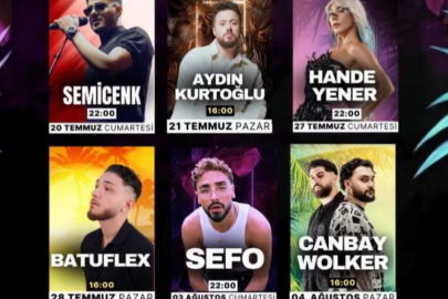 Mawish Beach&Disco sezonu konserler ile açıyor!