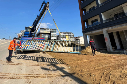 Kocaeli Büyükşehir'in kent estetiğine katkısı sürüyor